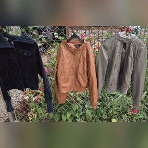 3 small ladies jackets or youth nice for fall